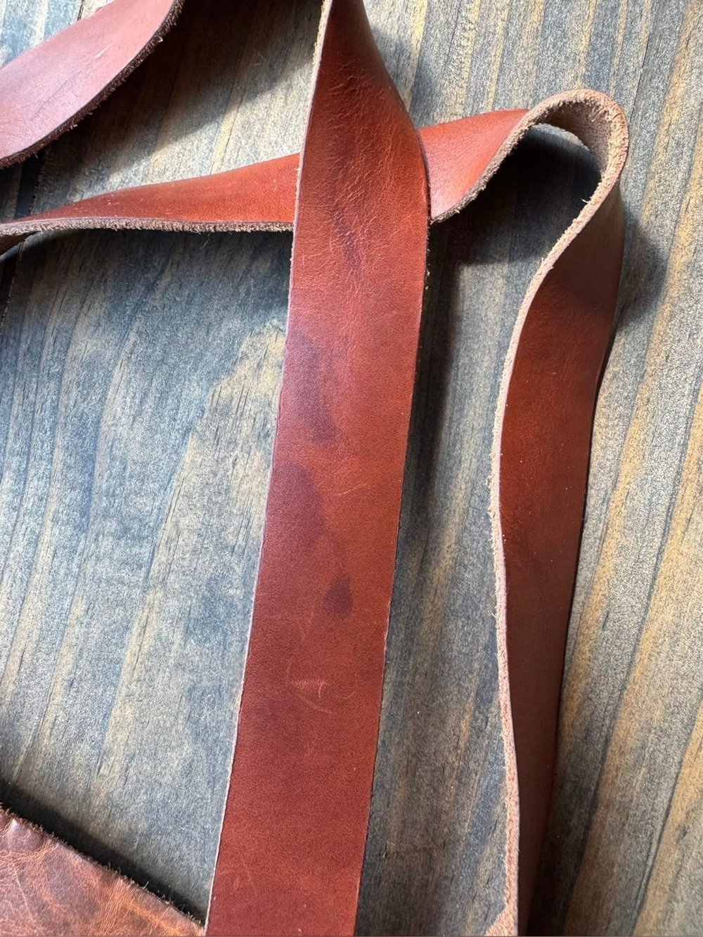 Classic Brown Leather Tote Bag - Picture 8 of 15